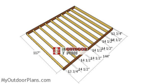 Floor-frame---10x12-shed