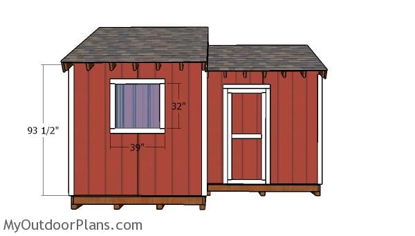 12×8 8×8 Shed Doors Plans