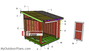 Building-a-10x10-lean-to-shed