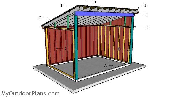 4x8 bike shed plans myoutdoorplans free woodworking