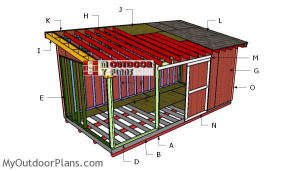 Building-a-10x20-lean-to-shed