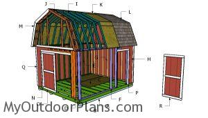 Building a 12x14 barn shed