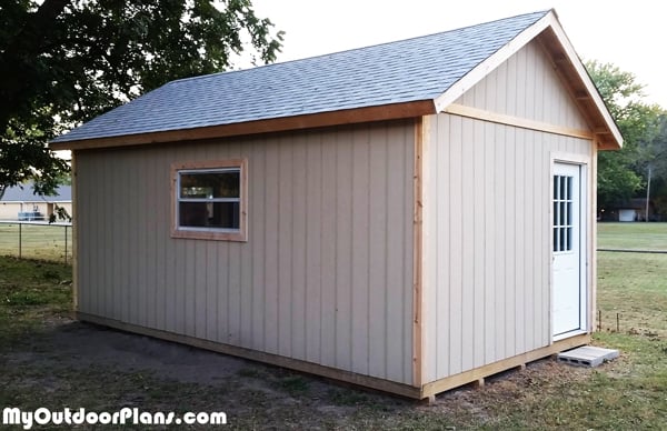 shed plans 16x24 - youtube