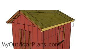 Side roof trims