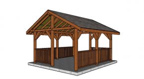 14×16 Pavilion – Free DIY Plans