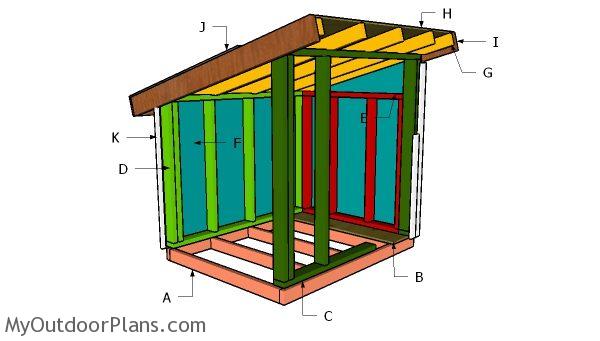 XXL Dog House Roof Plans | MyOutdoorPlans | Free 