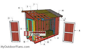 Building-a-5x12-lean-to-shed