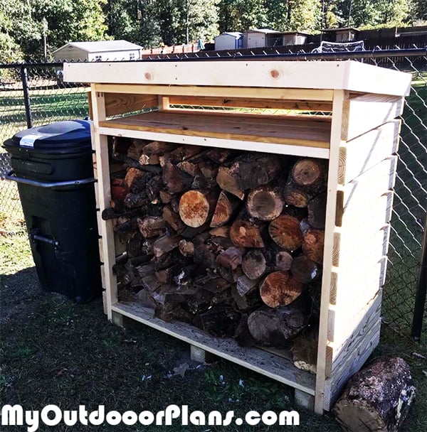 DIY Simple Small Wood Shed