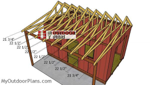 Fitting-the-shed-trusses