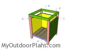 Building a modern planter box