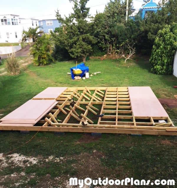 diy 20x20 garden deck myoutdoorplans free woodworking
