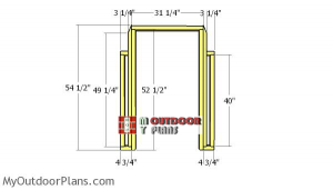 Front-wall-frame