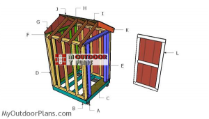 Building-a-5x5-shed-gable-roof