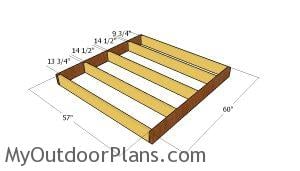 Building the floor frame