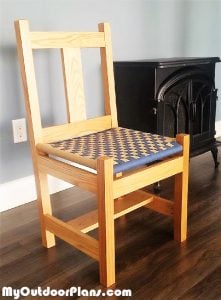 DIY Shaker Inspired Side Chair | MyOutdoorPlans