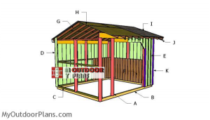 Building-a-10x12-run-in-shed