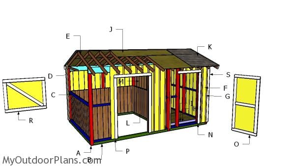 10 16 Horse Barn With Tack Room Plans Cidffvaucluseorg