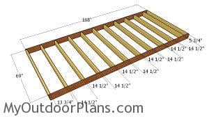 Building the floor frame