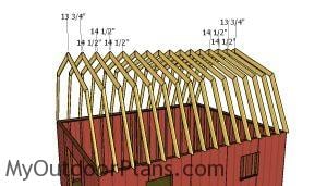 Fitting the trusses