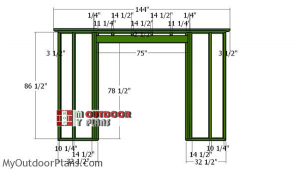 Front-wall-frame