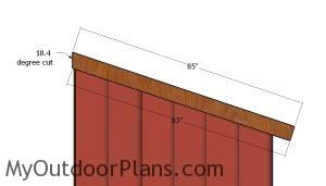 Side roof trims