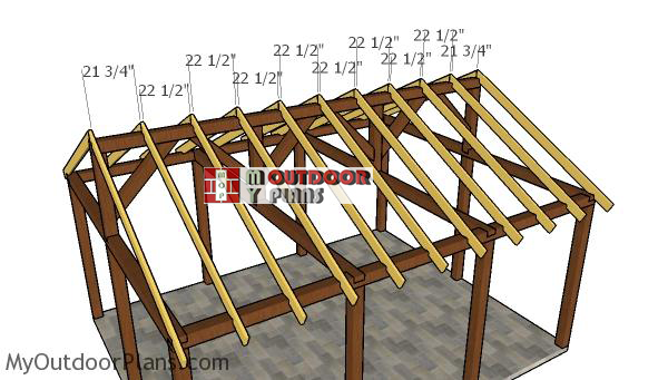 Fitting-the-rafters---16x18-pavilion