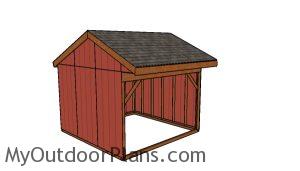 12x12 Field Shed Plans