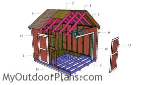 Building a 10x12 gable shed