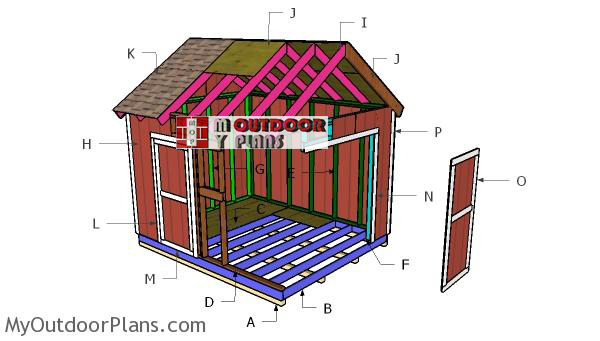 gable shed plans
