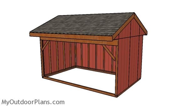 10×16 Field Shed Plans