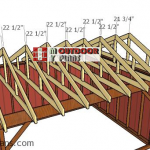 Fitting-the-trusses—12×16-run-in-shed | MyOutdoorPlans