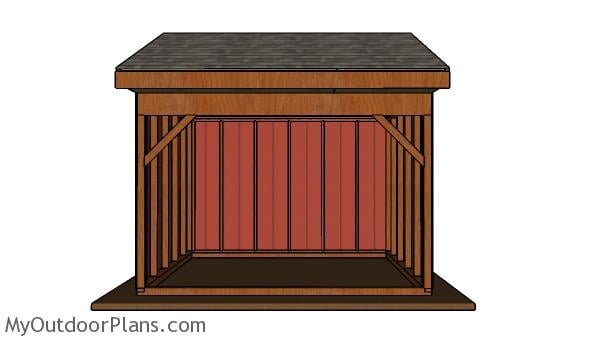 10×12 Field Shed Plans