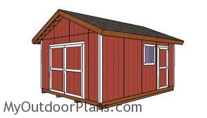 14x18 Shed Plans