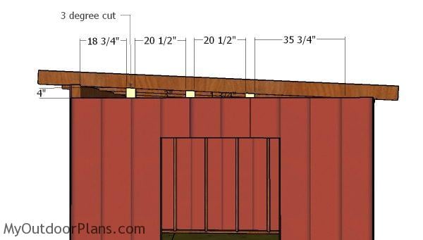 10x12 Flat Shed Roof Plans MyOutdoorPlans Free 