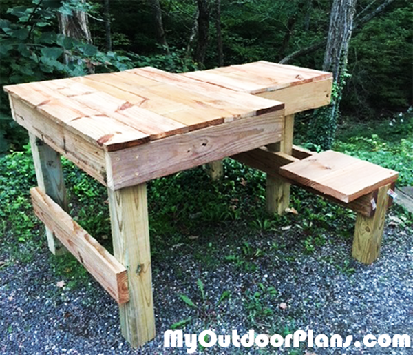 DIY Double Shooting Bench MyOutdoorPlans Free ...