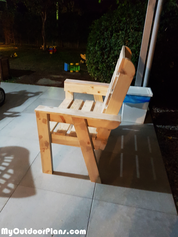 Diy Simple Garden Chair Myoutdoorplans Free Woodworking Plans