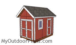 8x12 Heavy duty Shed Plans