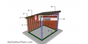 Building-a-10x12-horse-shed