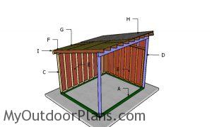 Building a 10x12 horse shelter