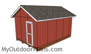 How to build a 12x18 shed