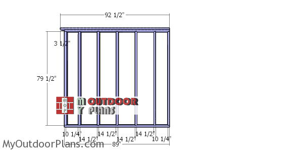 Side-wall-frame---run-in-shed
