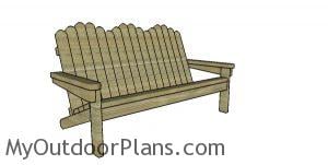 2x4 adirondack bench plans