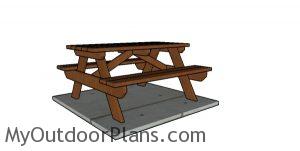5 foot Picnic Table Plans