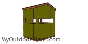 5x6 Deer Stand Plans