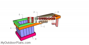 Building-a-2x4-planter-bench