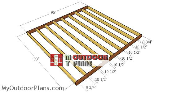 Ground Level Deck Made From 2x4s Plans, How To Build A 12×16 Ground Level Deck