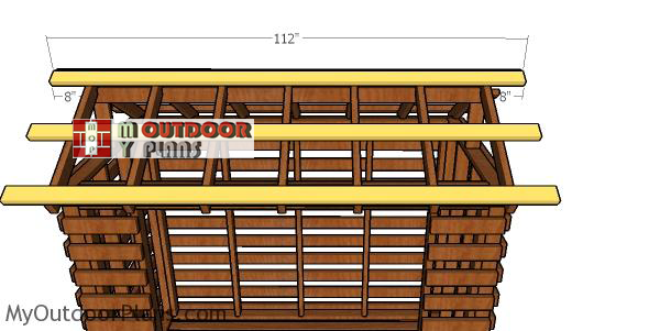 Fitting-the-purlins---2x4-wood-storage