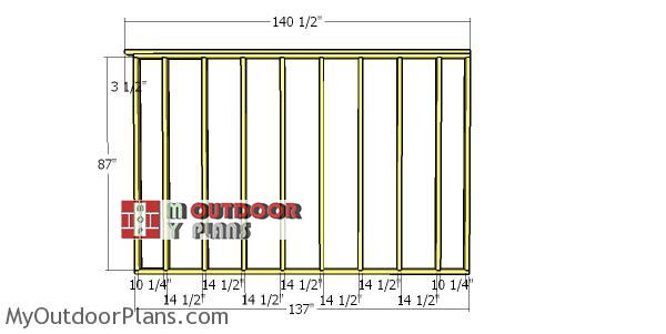 Side-wall-frame---12x14-shed
