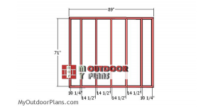 Back-wall-frame-cheap-shed
