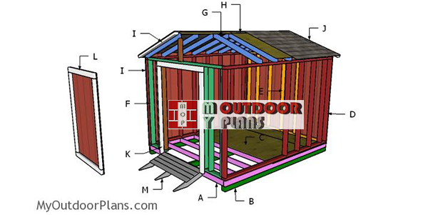 Building-a-8x10-cheap-shed